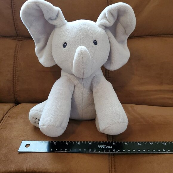 GUND Baby Animated Flappy The Elephant Plush Toy Sings - Picture 2 of 10